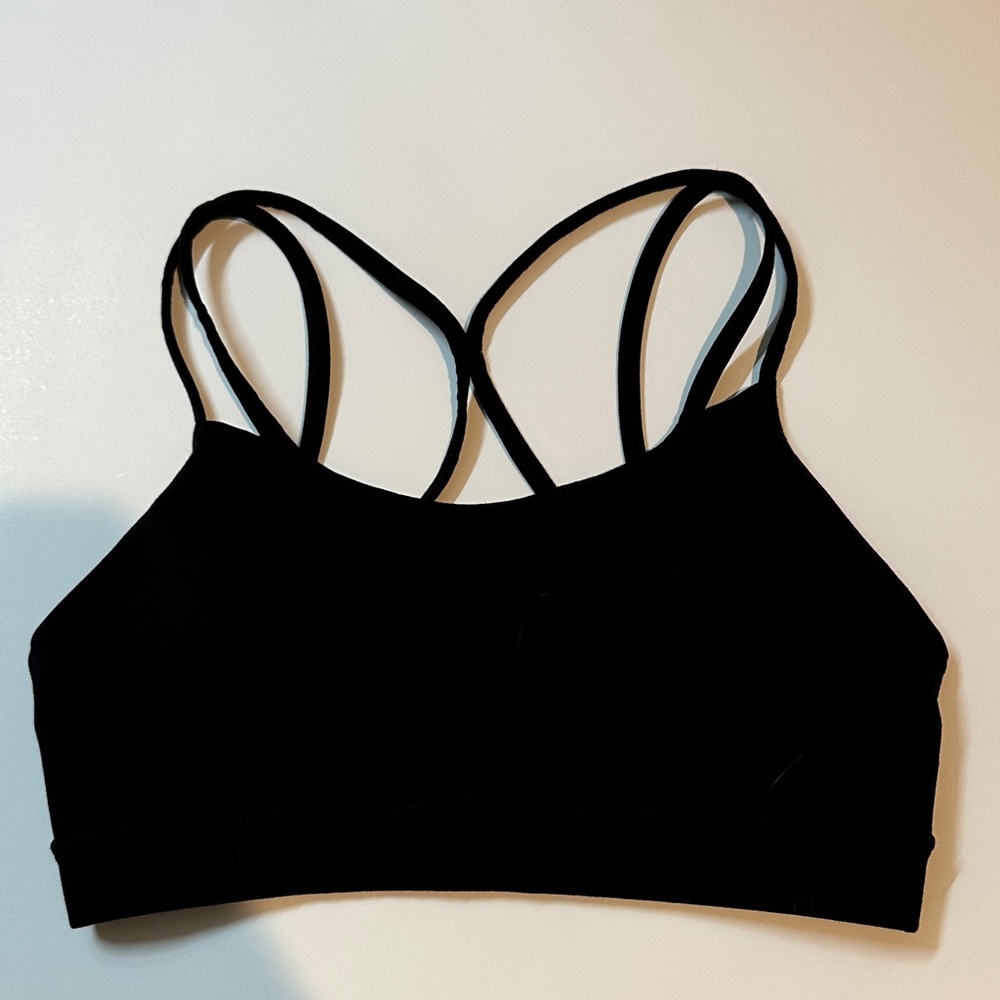 GAIAM Black Strappy Sports Bra